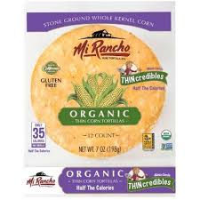 TORTILLA MI RANCHO CORN THIN OG  '727888102175