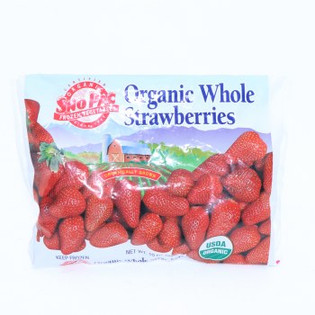 FROZEN FRUIT SNOPAC STRAWBRRY ORGANIC   10 OZ  '024284908111