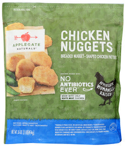 CHICKEN NUGGETS FAMILY SIZE, APPLEGATE   16 OZ   25317055185