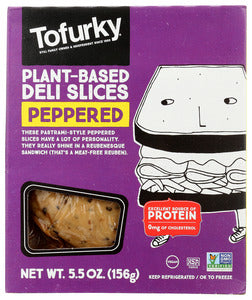 TOFURKY PEPPERED SLICES   5.5 OZ  '025583004221