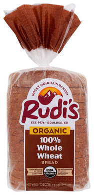 BREAD RUDI'S WH WHEAT 100% OG  '031493021609