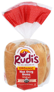 BREAD RUDI'S HOT DOG WHEAT  '031493776394