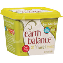 BUTTER EARTH BALANCE SPREAD OLIVE   13 OZ  '033776011864