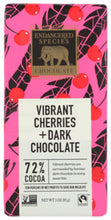 CHOCOLATE BAR ENDANGERED SPECIES DARK CHERRY   3 OZ  '37014200003