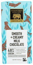 CHOCOLATE BAR ENDANGERED SPECIES MILK SMOOTH 48%   3 OZ  '37014242317