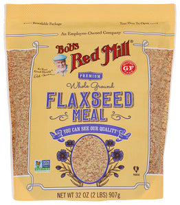 FLAXSEED MEAL BOB'S RED MILL GLUTEN FREE POUCH    32 OZ  '39978033307