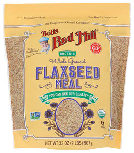 FLAXSEED MEAL BOB'S RED MILL ORGANIC POUCH   32 OZ  '39978049377