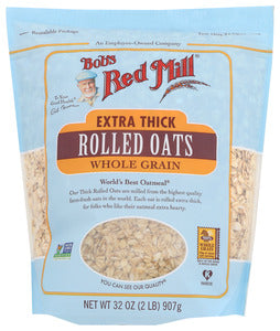 OAT BOB EXTRA THICK ROLLED OAT 32OZ    '039978051554