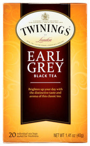 TEA TWININGS EARL GREY   20 CT  '70177154226