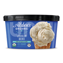 ICE CREAM ALDEN'S ORGANIC VANILLA BEAN 48 OZ '072609741851