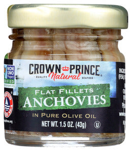 ANCHOVIES CROWN FLAT IN OIL    '073230008313