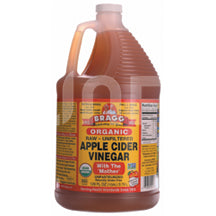 VINEGAR BRAGG APPLE CIDER GALLON   128FL  '74305011283