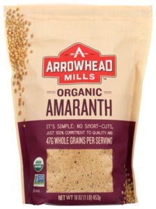 AMARANTH GRAIN ARROWHEAD MILLS ORGANIC    16 OZ  '74333476207
