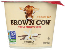 YOGURT BROWN COW VANILLA CREAM    5.3 OZ  '088194340027