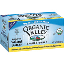 BUTTER ORGANIC VALLEY SALTED   16 OZ  '093966330007