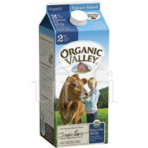 MILK ORGANIC VALLEY 2% ULTRA PASTEURIZED    64 OZ  '093966515008
