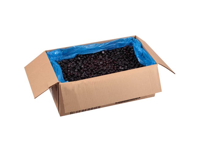 FROZEN FRUIT SNOPAC BULK BLUEBERRIES ORGANIC   PER/LBS  '4444