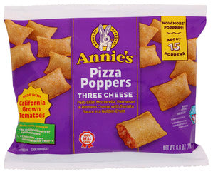 PIZZA ANNIES THREE CHEESE POPPERS    '013562128594