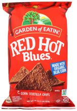 TORTILLA CHIP GARDEN OF EATIN' RED HOT BLUE   16 OZ  '15839008233