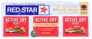 YEAST RED STAR ACTIVE ENVELOPE 017929000202