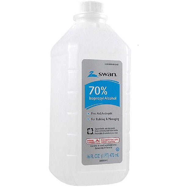 RUBBING ALCOHOL ISOPROPYL SWAN 70%    '308691156106