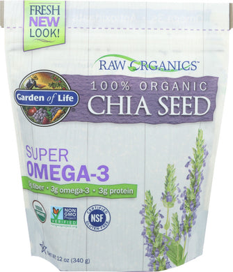 CHIA SEEDS GOL 12 OZ 658010116770