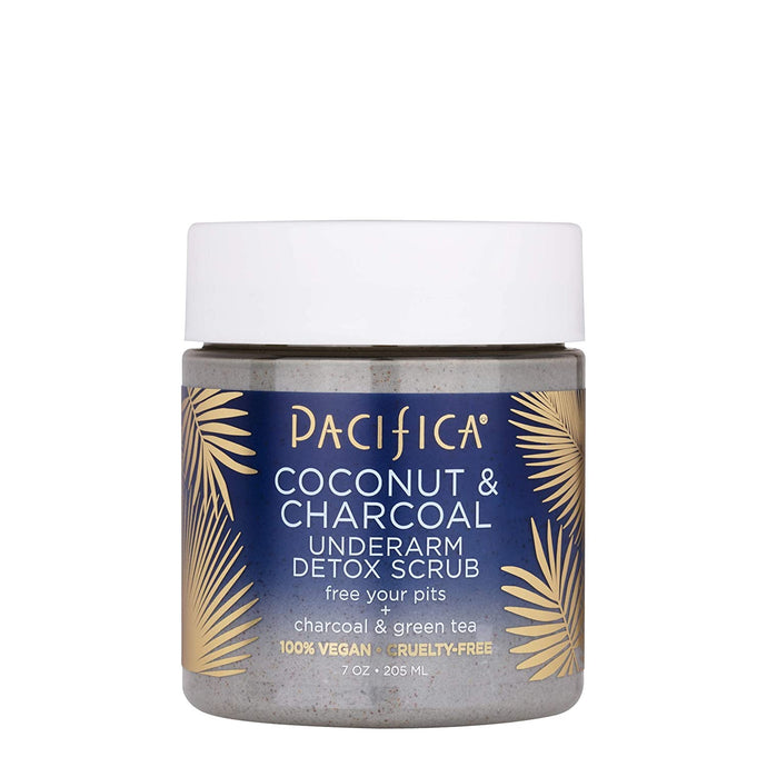 PACIFICA COCONUT AND CHARCOAL UNDERARM DETOX SCRUB, 7 OUNCE '687735623355