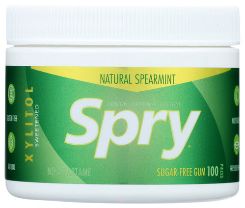 GUM SPRY SPEARMINT 100CT    '700596000124