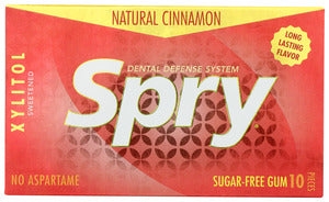 GUM SPRY CINNAMON   10 CT  '700596000643