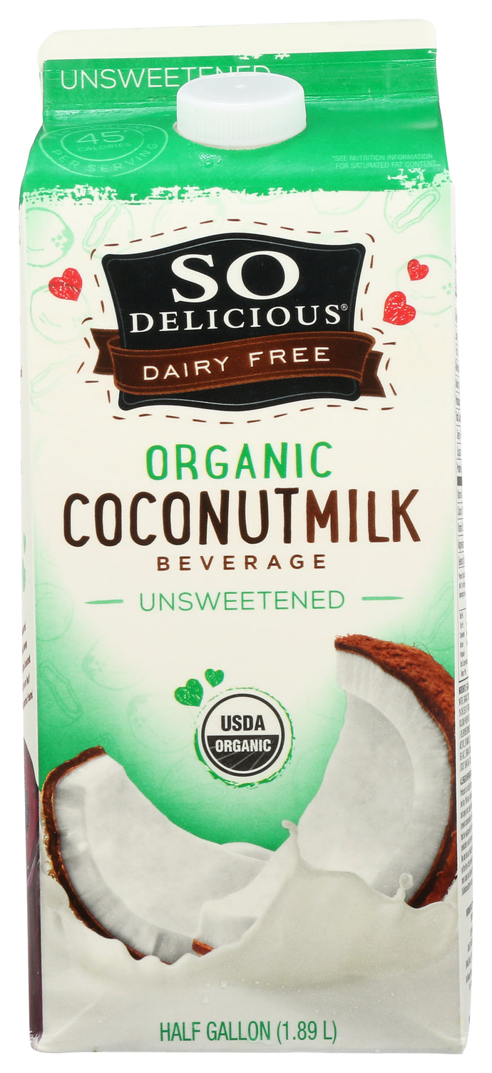 MILK SO DEL COCONUT UNSWEETENED '744473912056