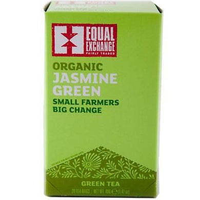Equal Exchange Jasmine Green Tea Organic 20 Bags  '745998500100