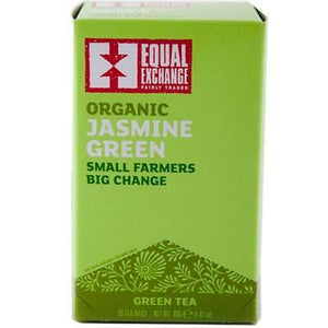 Equal Exchange Jasmine Green Tea Organic 20 Bags  '745998500100