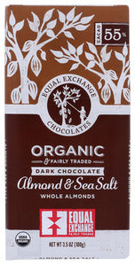 BAR EE ALMOND & SEA SALT ORG    '745998990642