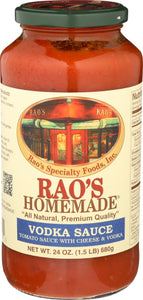 Rao's Homemade Vodka Sauce, 24 Oz  747479000130