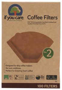 COFFEE FILTER IF YOU CARE #2 CONE   100 CT  '770009001123