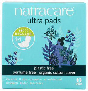 PADS ULTRA W/ WINGS NATRACARE 4CT   14CT  '782126003058