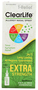 NASAL SPRAY CLEARLIFE SAFE RELIEF   .68 OZ   '787647101887