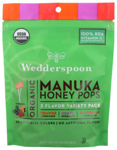 MANUKA HONEY POPS 3 FLAVORS    '814422022423