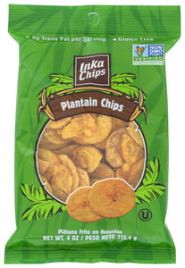 INKA CROPS-ROASTED PLANTAIN CHIPS 4 OZ Chips  819046000444