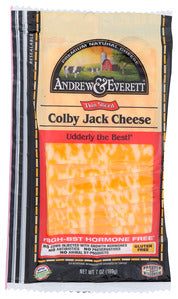 CHEESE ANDREW COLBY JACK SLICED  7OZ     '827048024207