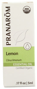 ESSENTIAL OIL PRANAR 5ML LEMON   '859493010245