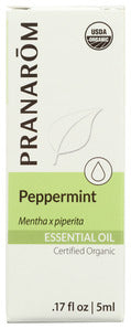 ESSENTIAL OIL PRANAR 5ML PEPPERMINT 859493010337