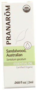 ESSENTIAL OIL PRANAR  SANDALWOOD   2ML  '859493010375