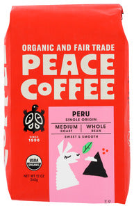 COFFEE PEACE PERU 12OZ    '895431000701