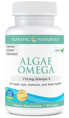 ALGAE OMEGA NORDIC NATURALS   60SG '768990016066