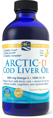 ARCTIC-D COD LIVER OIL NORDIC   8FZ '768990587832