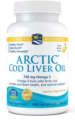 ARCTIC COD LIVER OIL NORDIC NAT   90SG '768990577857