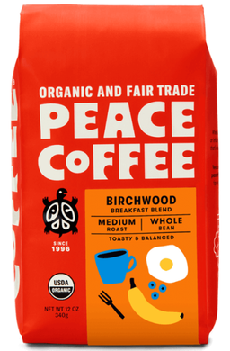PACKAGED COFFEE PEACE BIRCHWOOD    12 OZ  (IF NEED IT GROUND PLEASE ENTER IN NOTES)    '895431000374