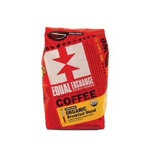 PACKAGE COFFEE BREAKFAST BLEND EQUAL EXCHANGE 12 OZ(IF NEEDED GROUND ENTER IN NOTES) '745998401001