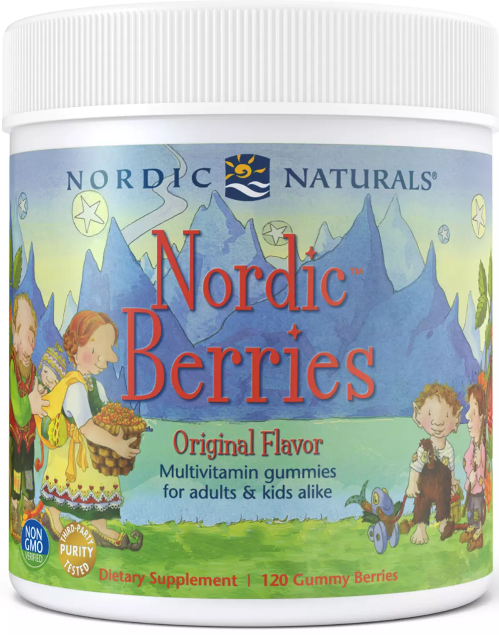 NORDIC BERRIES NORDIC NATURALS   120G UMMY BERRIES '768990301209